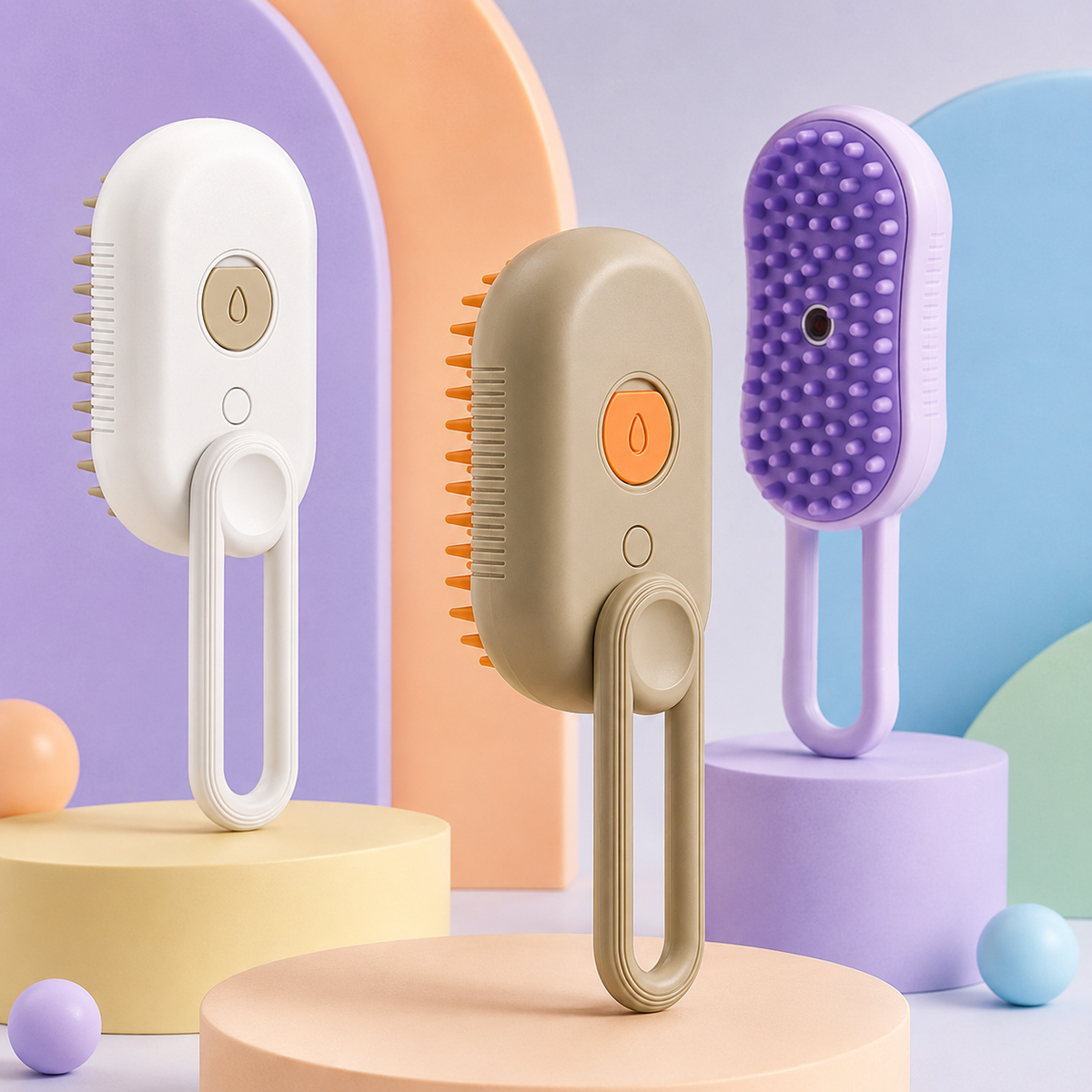 Cat Steam Brush Steamy Dog Brush 3 In 1 Electric Spray Cat Hair Brushes For Massage Pet Grooming Comb Hair Removal Combs Pet Products