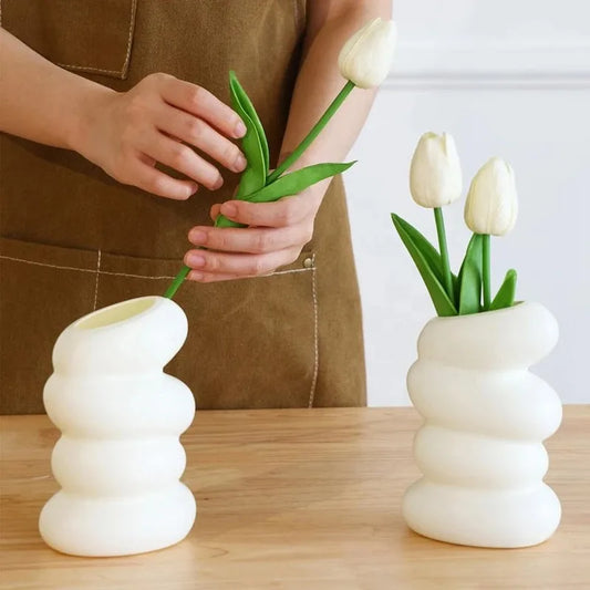 Vase Spirale Élégant