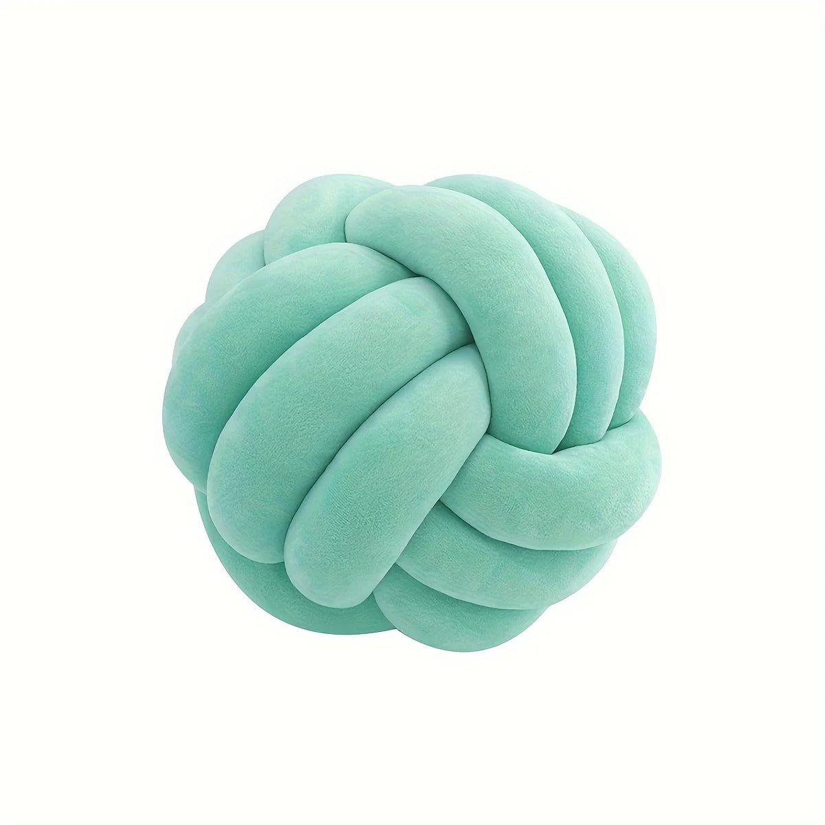 Oreiller à nœud rayé Art déco, 1 pièce, fait à la main, en Polyester doux. Coton, coussin décoratif moderne et confortable pour la maison et le canapé 9x9 pouces