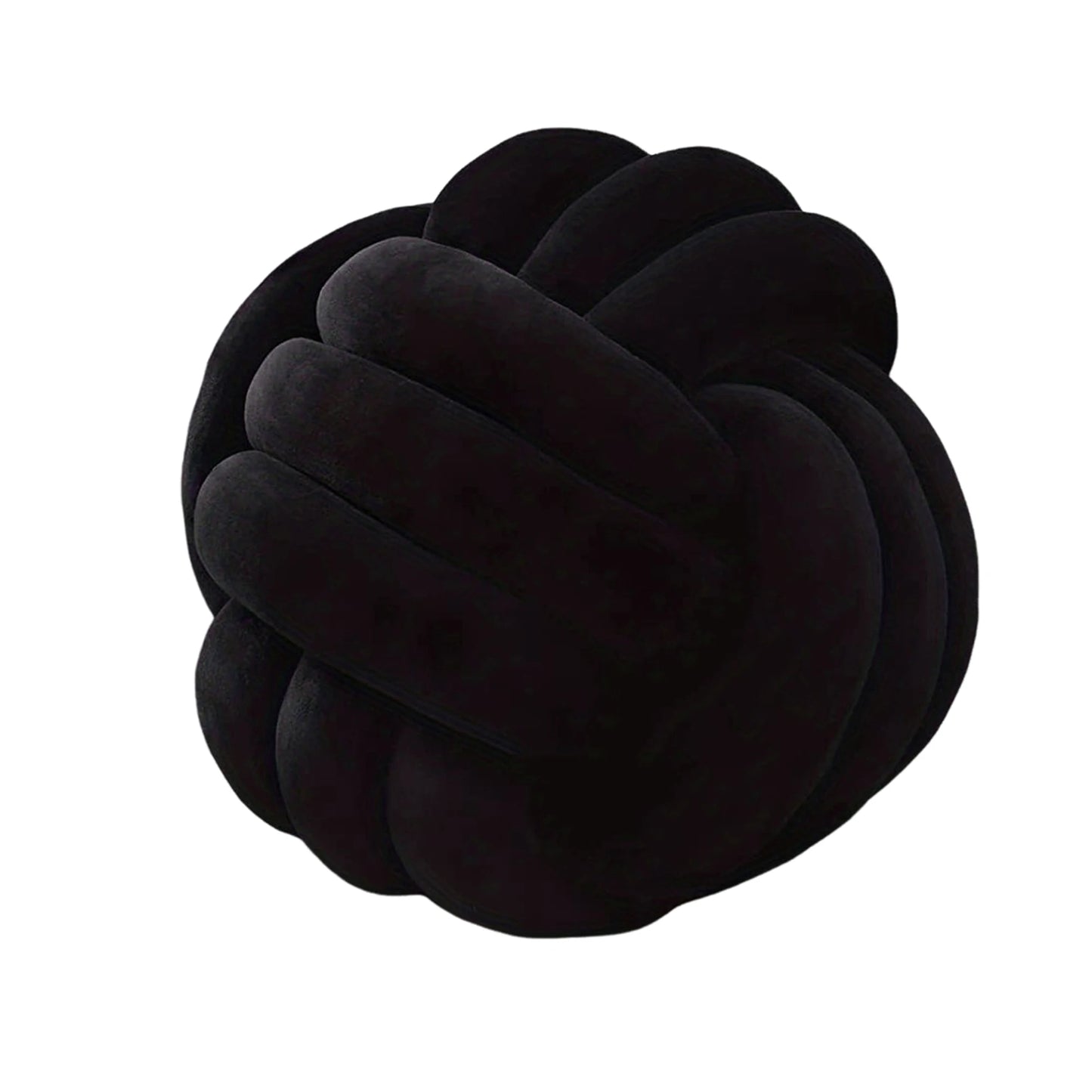 Oreiller à nœud rayé Art déco, 1 pièce, fait à la main, en Polyester doux. Coton, coussin décoratif moderne et confortable pour la maison et le canapé 9x9 pouces