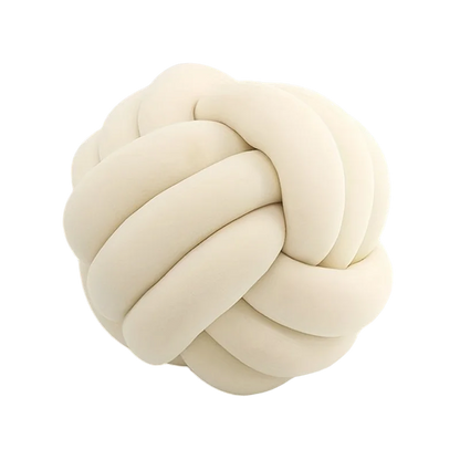 Oreiller à nœud rayé Art déco, 1 pièce, fait à la main, en Polyester doux. Coton, coussin décoratif moderne et confortable pour la maison et le canapé 9x9 pouces