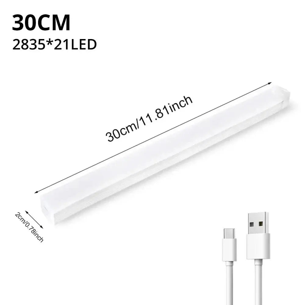 Veilleuse LED Capteur de Mouvement Sans Fil – Rechargeable USB | Magnétique | Blanc & Blanc Chaud | 10 à 50 cm