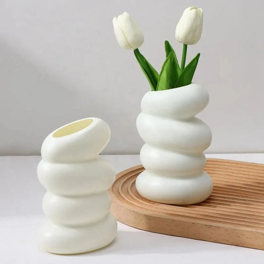 Vase Spirale Élégant