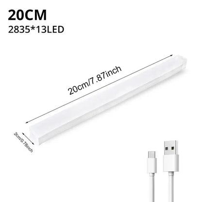 Veilleuse LED Capteur de Mouvement Sans Fil – Rechargeable USB | Magnétique | Blanc & Blanc Chaud | 10 à 50 cm